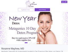 Tablet Screenshot of drmayhew.com